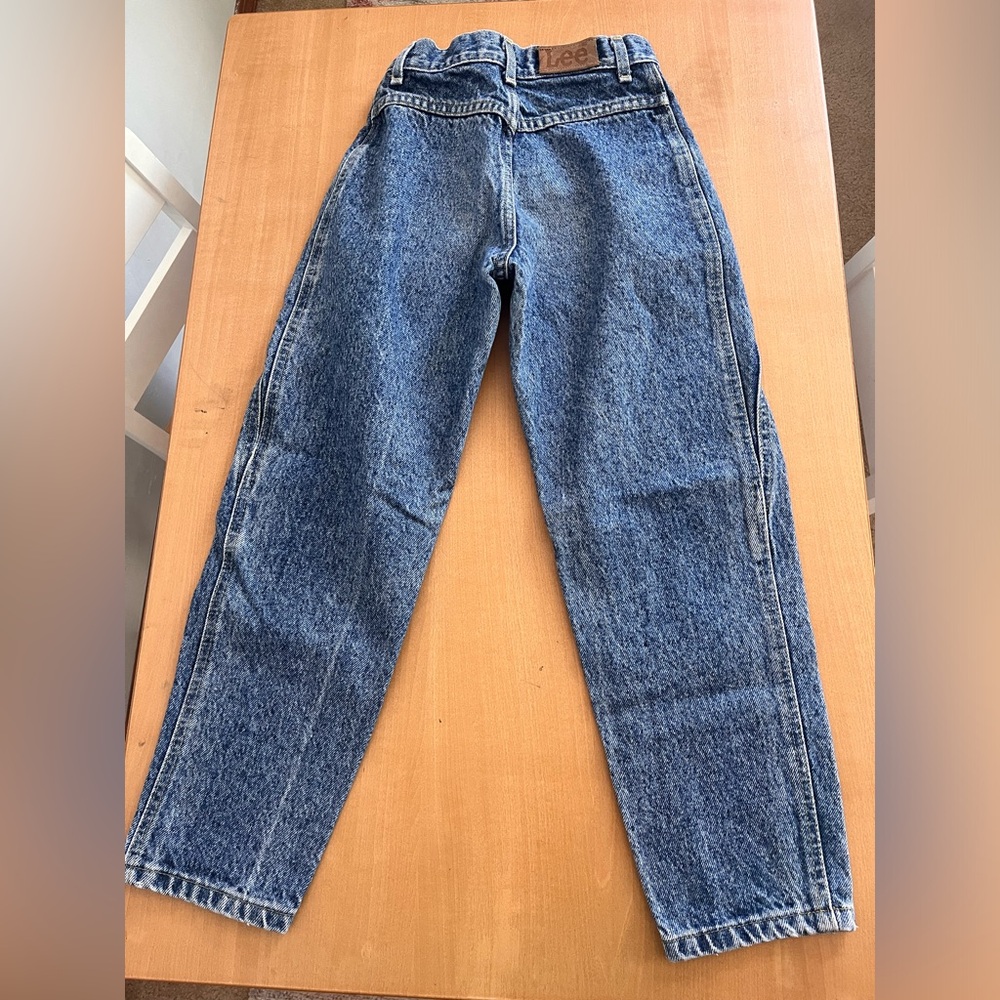 Girls Vintage Lee Jeans. Kids 8 regular